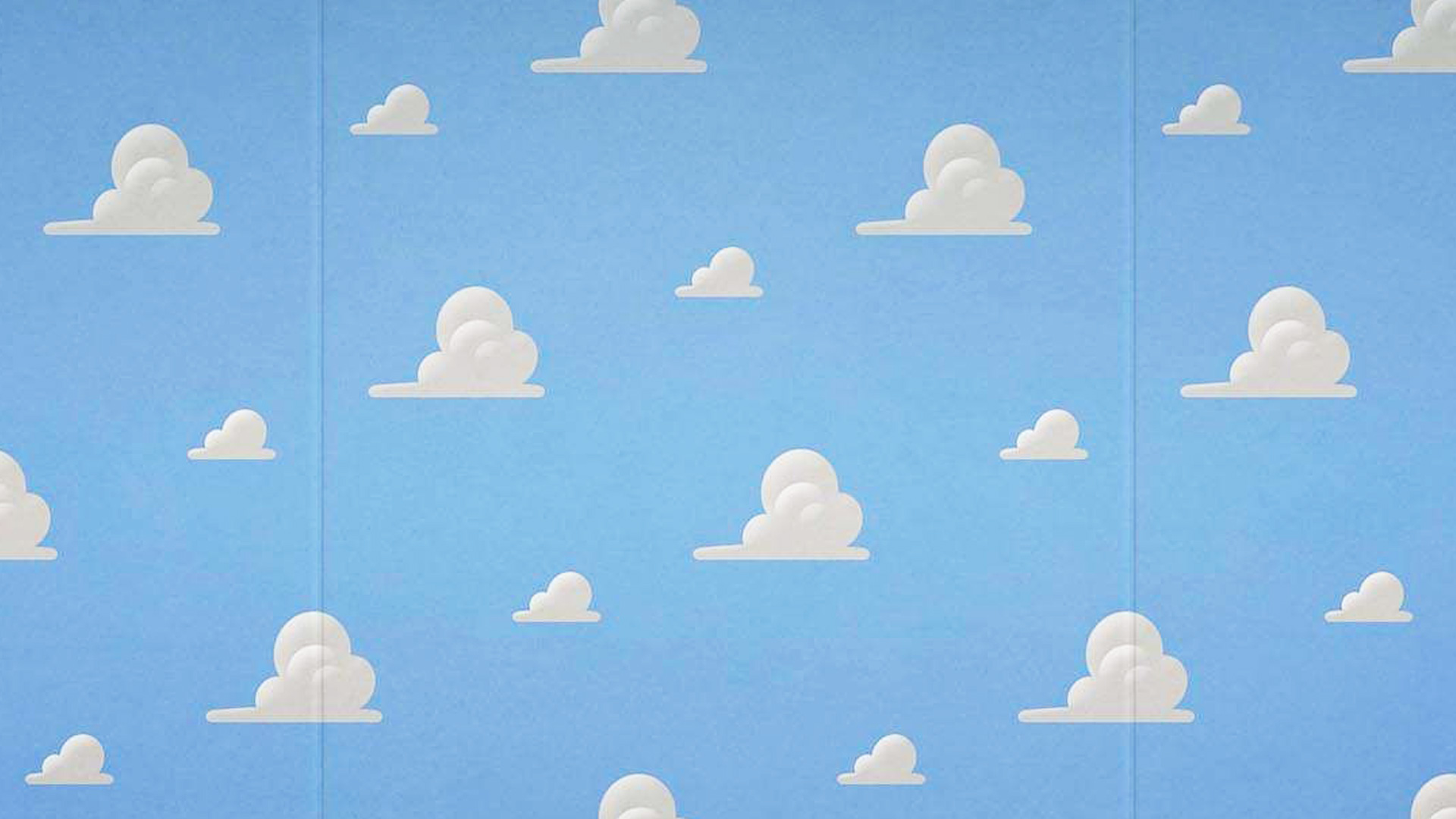 Toy Story Clouds Fabric Wallpaper and Home Decor  Spoonflower