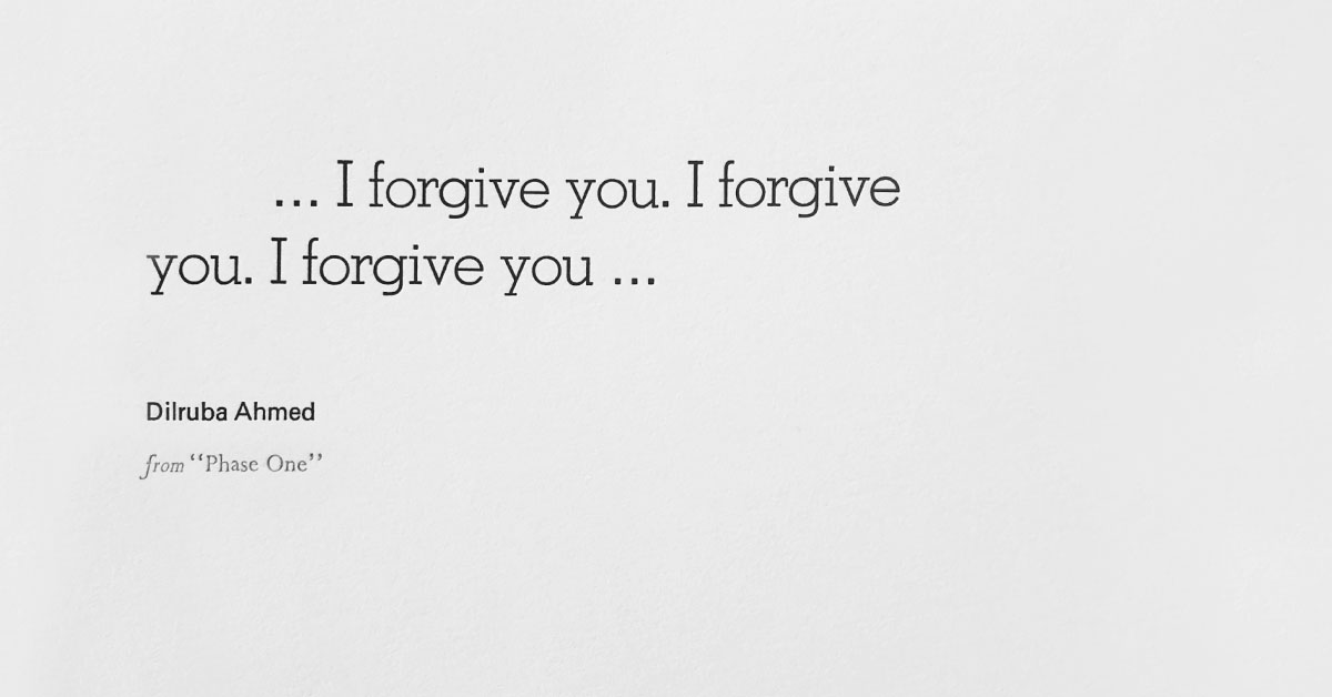 Forgive will poems you me 