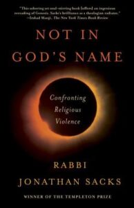Cover of Not in God's Name: Confronting Religious Violence